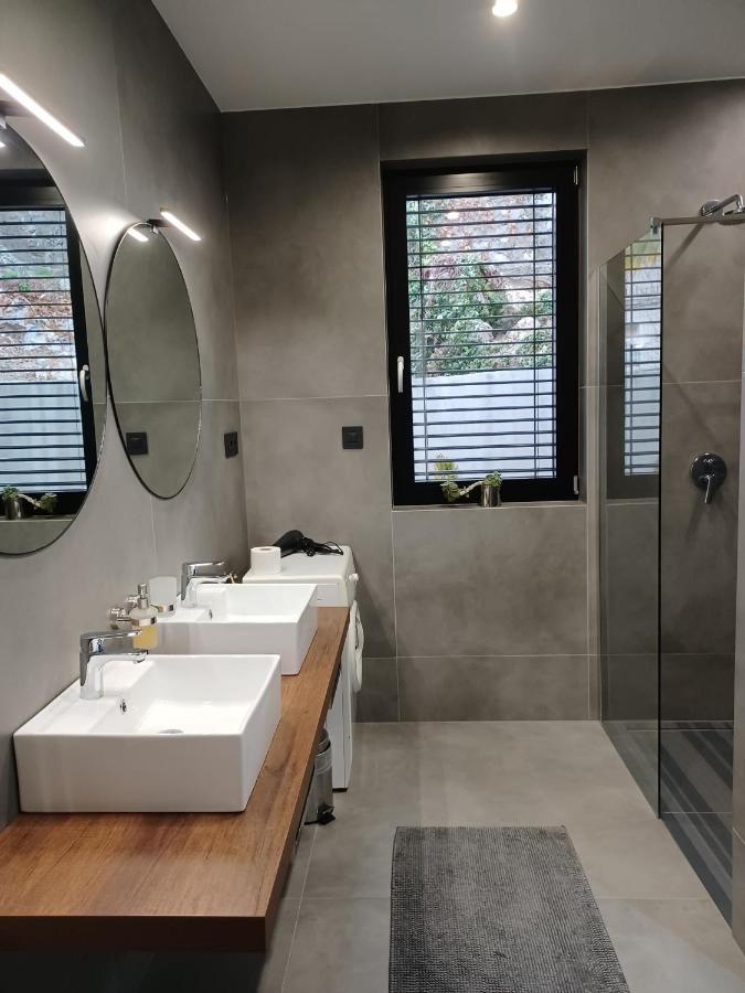 Aparthotel Villa V With Heated Pool Rijeka Ngoại thất bức ảnh